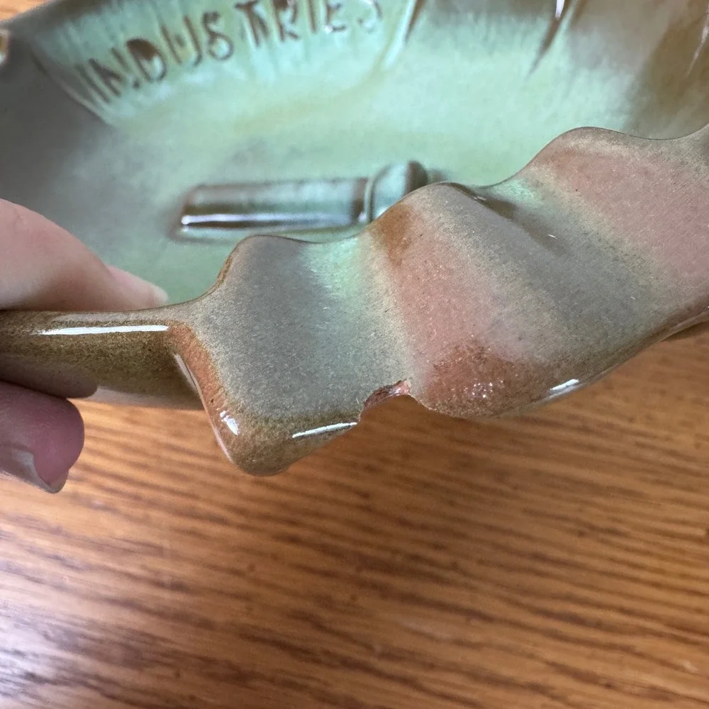 Vintage FRANKOMA Pottery CAN-TEX INDUSTRIES‎ Ashtray 458
